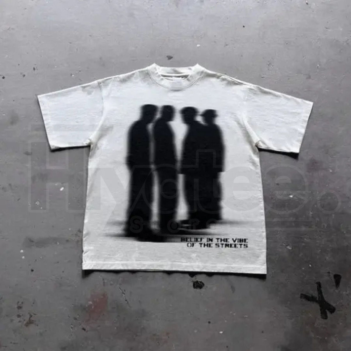 "Virtual Shadow" – Street Atmosphere Grunge Y2K Emo Scene Graphic Top