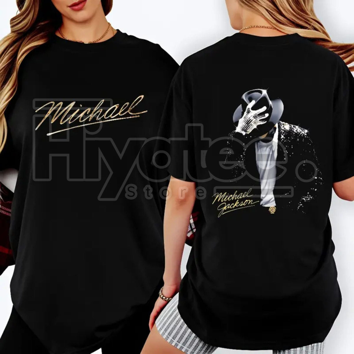 "Michael Jackson Dance Pose" – Signature Style Music Legend Graphic Top