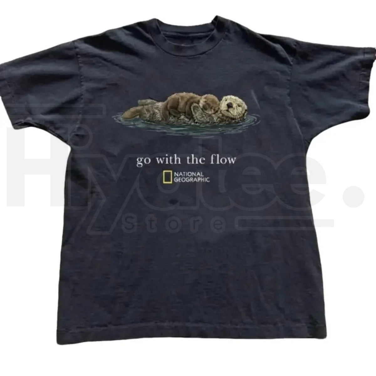 National Geographic "Go With The Flow" Unisex T-Shirt – Nature Explorer Gift Tee
