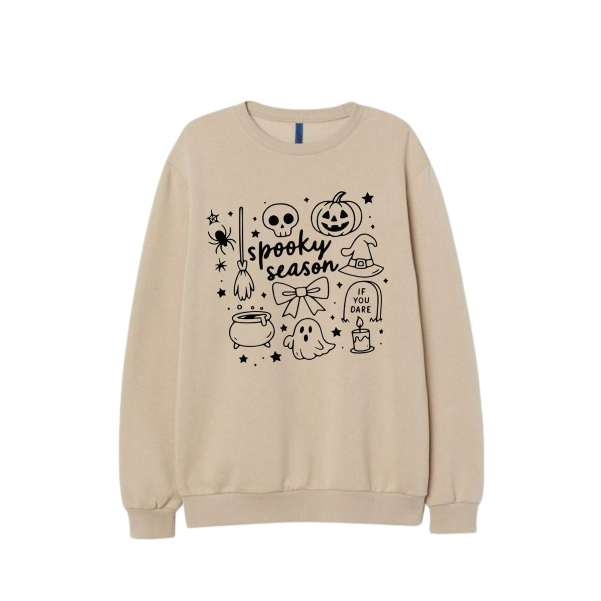 Spooky Season Sweatshirt – Cozy & Classic Halloween Crewneck