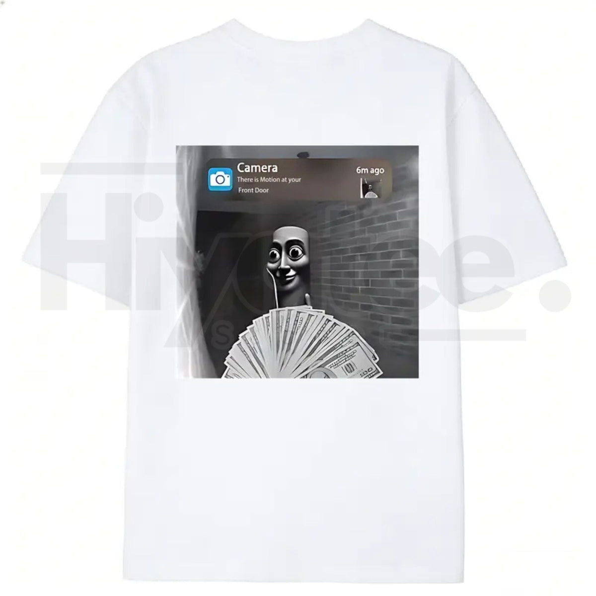 "Tung Tung Tung Sahur" Funny Viral Meme – Premium Cotton Black Graphic Top