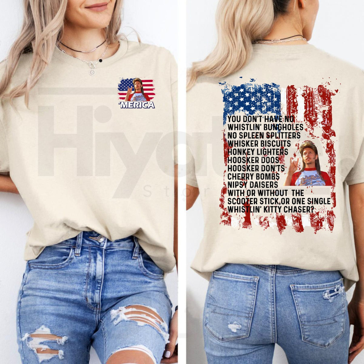 Joe Dirt 4th of July Shirt – Funny USA Retro Patriotic Graphic Tee