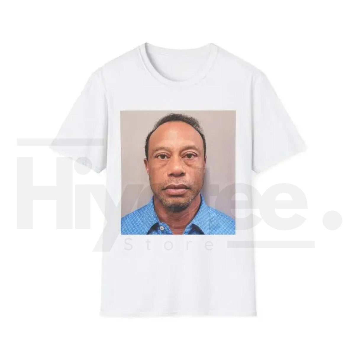 "Tiger Woods Mugshot 2026" – Funny Golf Fan Legend Graphic Top