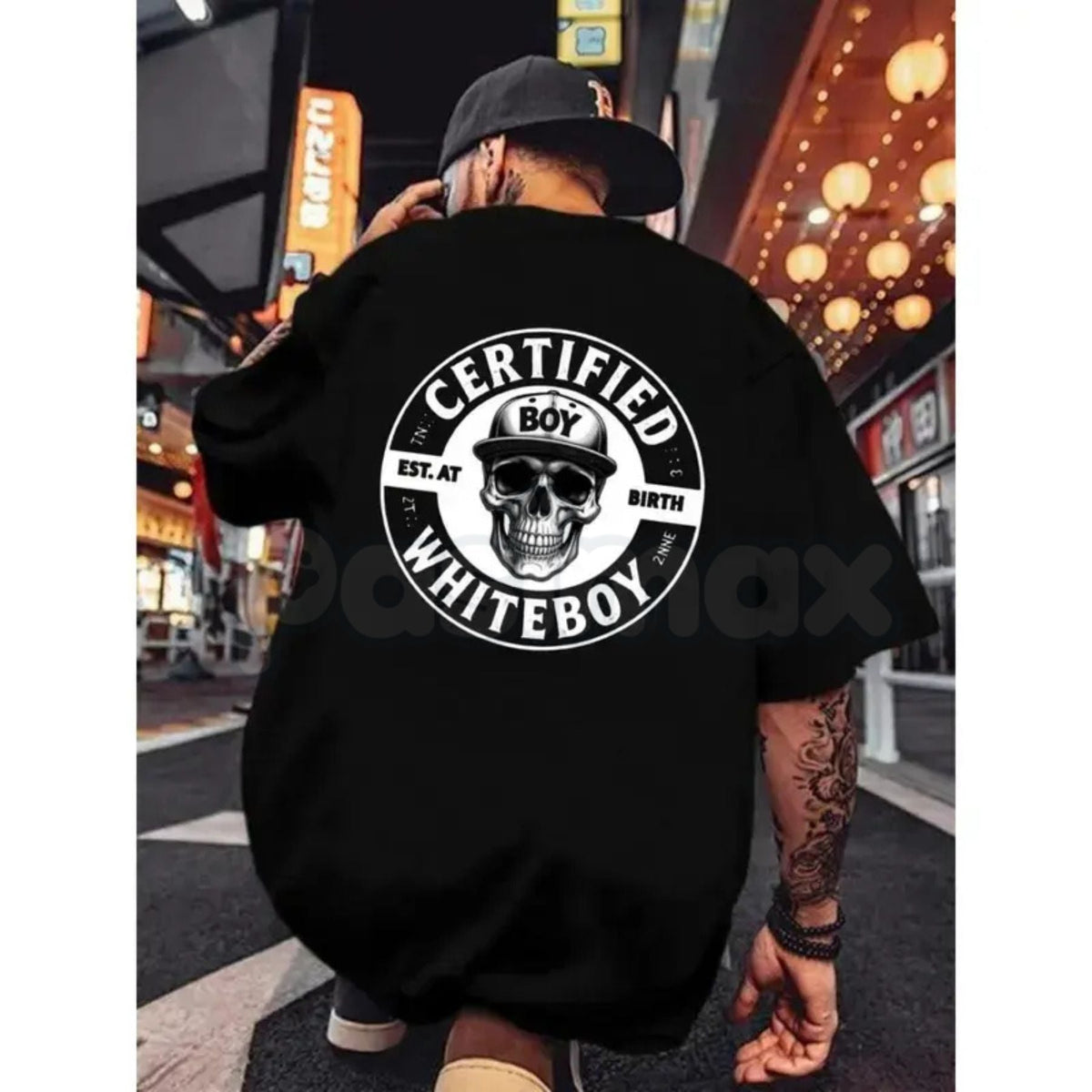 Certified Whiteboy Shirt – Skull Graphic Streetwear Hoodie, Urban Aesthetic Sweatshirt & T-Shirt
