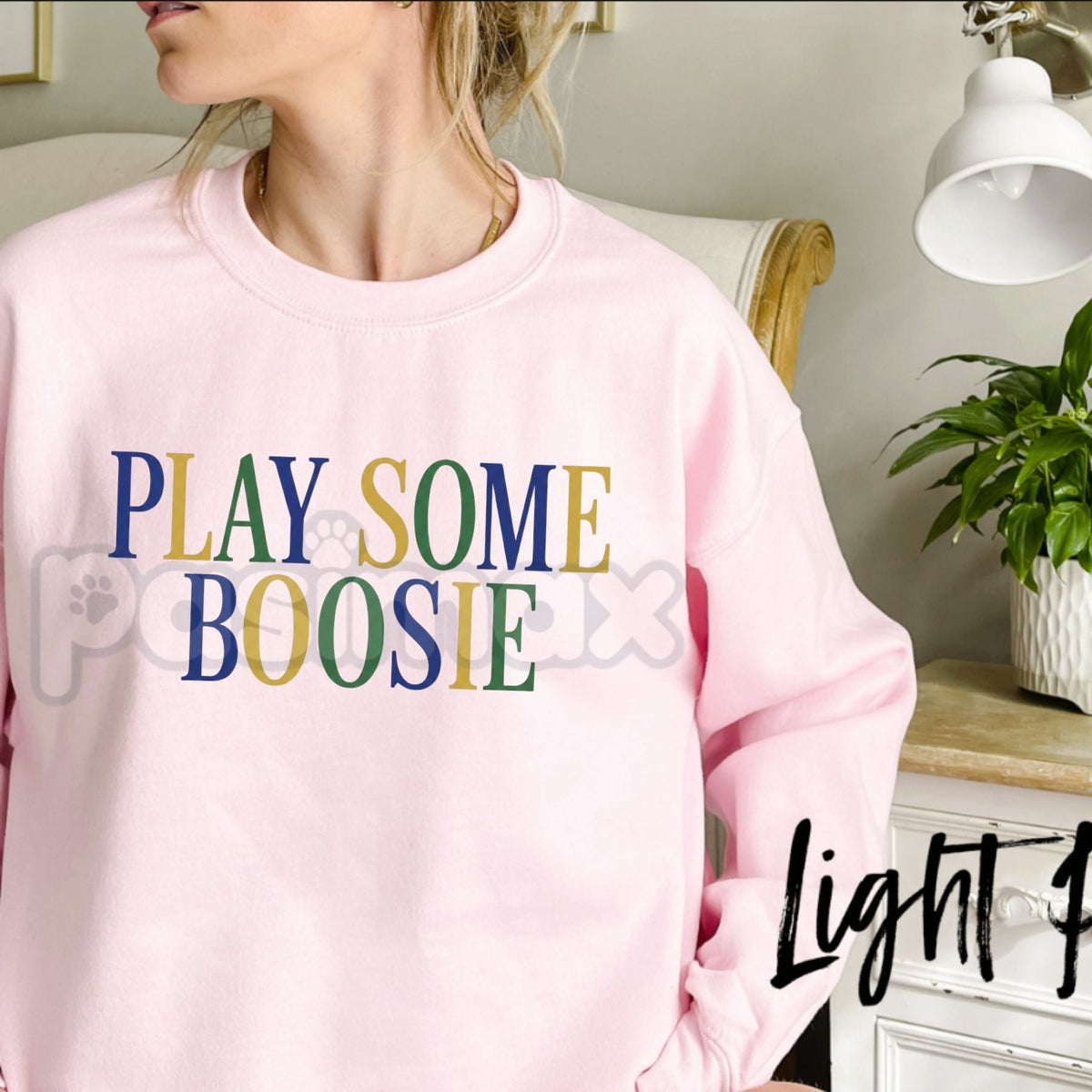 Play Some Boosie Sweatshirt | Funny Hip Hop Quote Crewneck | Southern Rap Aesthetic Jumper | Badazz Music Graphic Pullover | Retro Streetwear Party Shirt | Music Lover Gift for Him Her