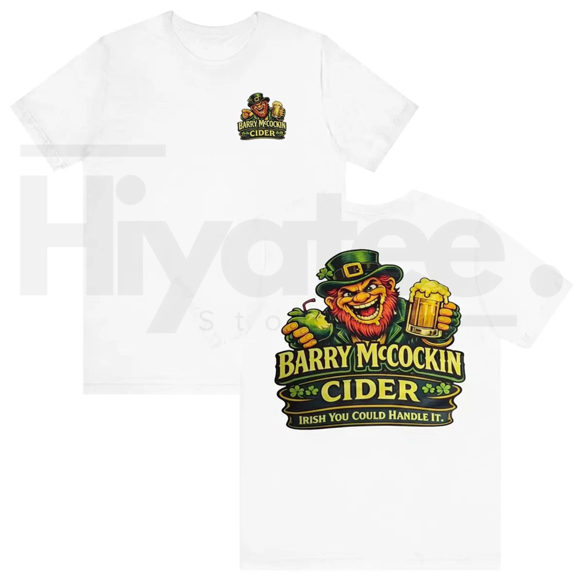 Barry McCockin Cider Funny T-Shirt – Irish St. Patrick's Day Graphic Tee
