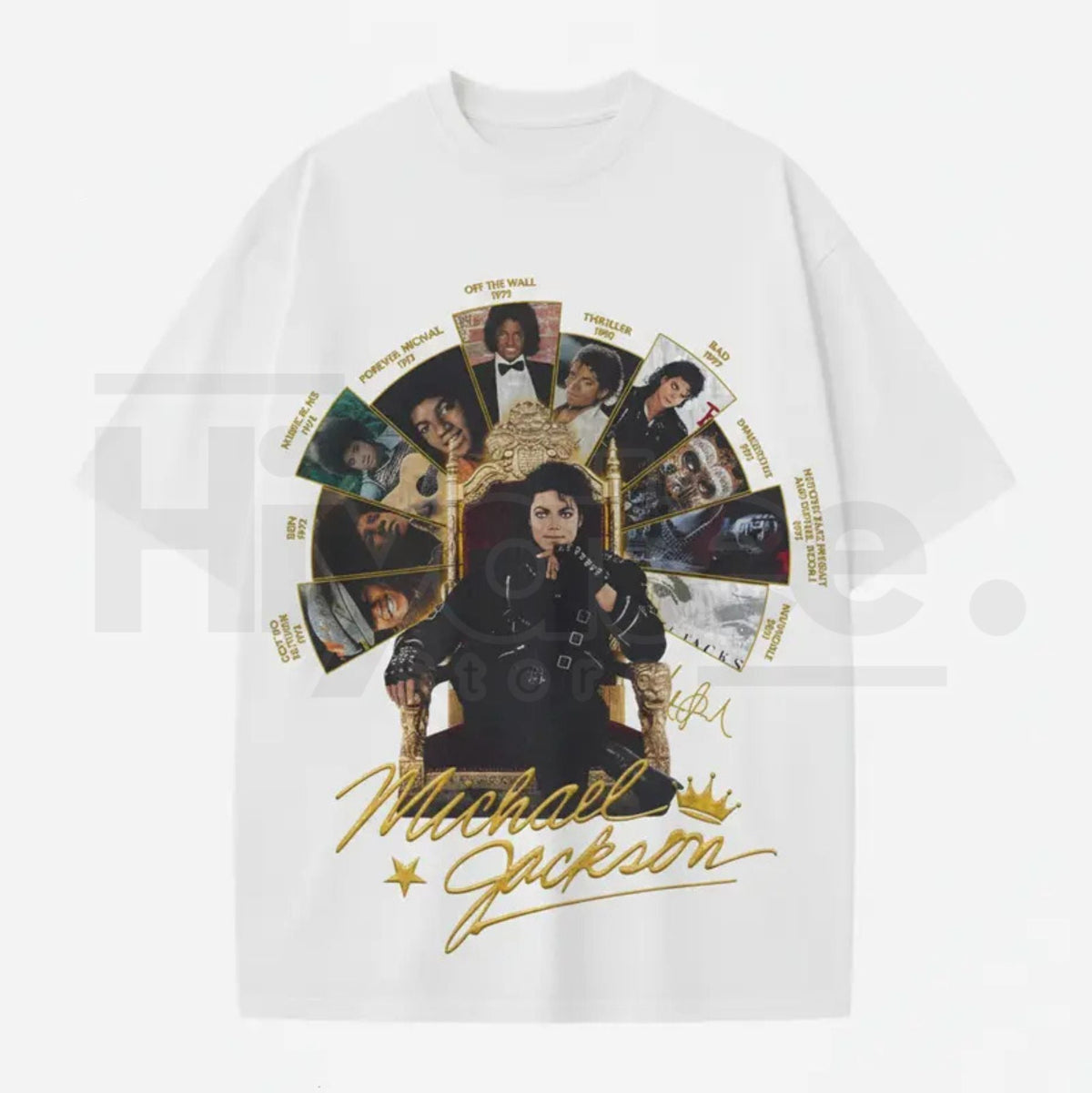 "Michael Jackson Retro" – Vintage King of Pop Unisex Graphic Top