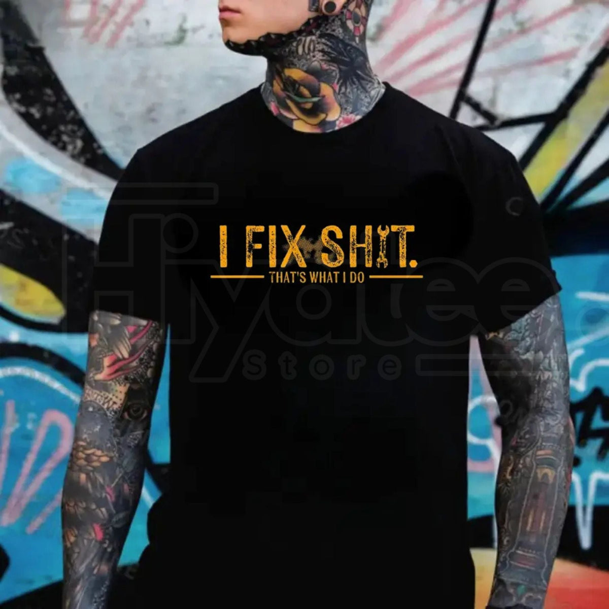 "I Fix Sh*t That’s What I Do" – Funny Mechanic Quote Workwear