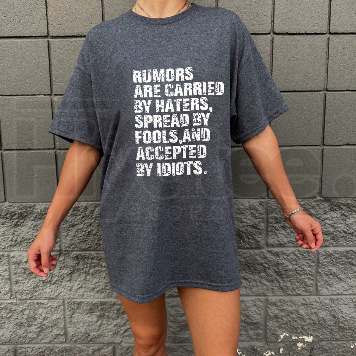 "Rumors Are Carried By Haters" – Sarcastic High Impact Heavyweight Top