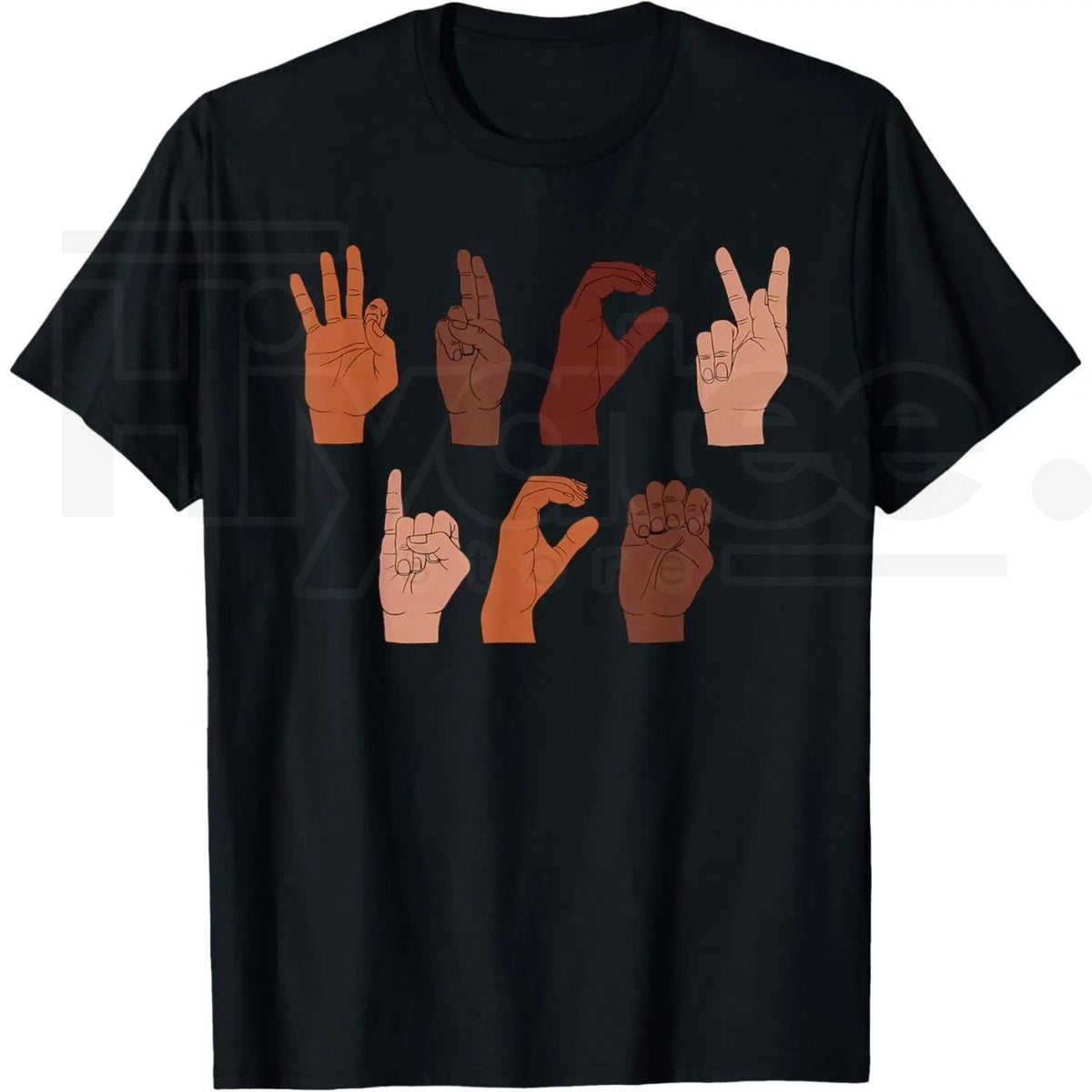 F ck ICE Hand Sign Language T-Shirt – Anti-Deportation Chinga La Migra Tee