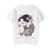 ET9977 War of Beasts Embroidered Tee