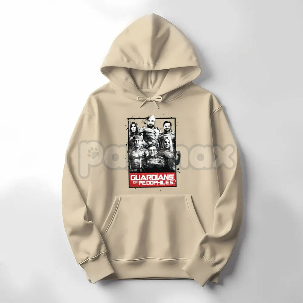 GOP Guardians of Pedos Statement Hoodie – Edgy Political Satire Pullover, Unisex Social Commentary Apparel