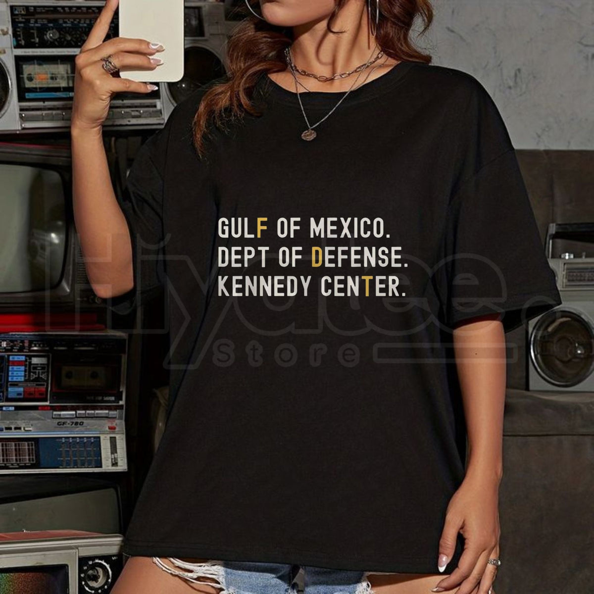 Gulf of Mexico Dept of Defense Kennedy Center T-Shirt – Retro Graphic Tee