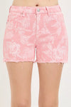 RISEN High Rise Printed Shorts