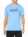 adidas Mens Size Short Sleeve Pre-Game T-Shirt Bahia Light Blue/New York City Fc XX-Large Tall