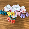 2PCS New Cute Princess Bowknot Headwear Kids Elastic Hair Bands Children Ropes Girls Cartoon Accessories Baby Headdress Gorgeous Hair Accessories For Women