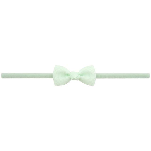 2Pcs/lot Baby Girls Headband Infant Hair Accessories Cloth Tie Bows Headwear Tiara Gift Toddlers bandage Ribbon Newborn Headwrap Gorgeous Hair Accessories For Babies