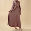 3-Layer Diamond Ruffle Sleeve Abaya With Pockets (MA040)