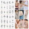 30pcs Temporales Sexy Fake Tattoo For Hands Arm Body Waterproof Luxury Different Small Colorful Stylish Womens Kids Tattoos