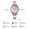 Women Watch New Quartz Top Brand Luxury Fashion Crystal Wristwatches Ladies Gift Relogio Feminino
