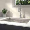 Bothwa Home CUPC Certified 19' Single Handle Kitchen Faucet (Brushed Nickel Finish)