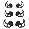 MMYQXI Earbud Replacement Tips Silicone Earbud Tips Ear Tips Compatible with Bose Quietcomfort and Sport Headphone Earbud Rubber Tips Earbud Covers 3 Pairs S M L Black