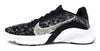 Nike Womens SuperRep Go 3 Next Nature Training Shoes Black Metallic Silver White 8
