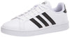 adidas Womens Grand Court Shoe White/Black/White 8.5
