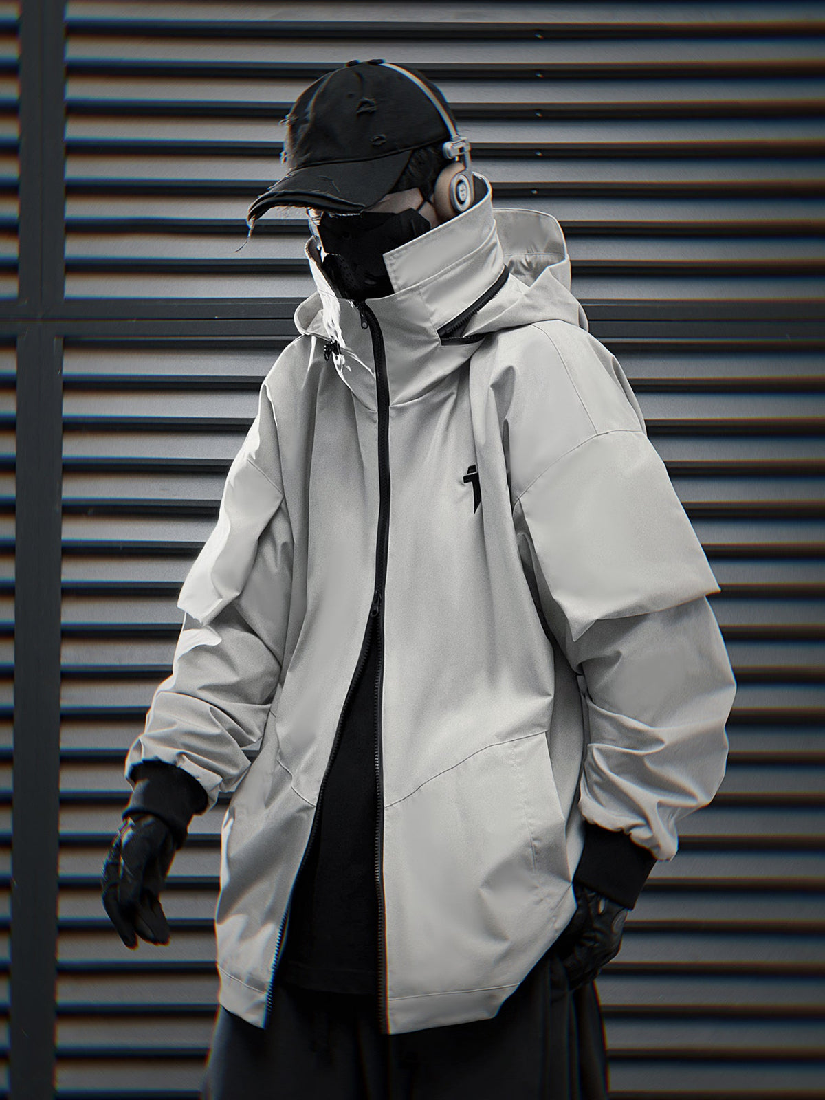HiJ35 Grey Tech Jacket