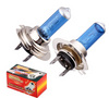 2 Pcs Car Super Bright H7 Xenon Halogen Upgraded Bright White Headlight Front Headlight Light Bulbs Lamp 12V Car Accessories Crystal Vision Ultra Upgraded Bright White Headlight