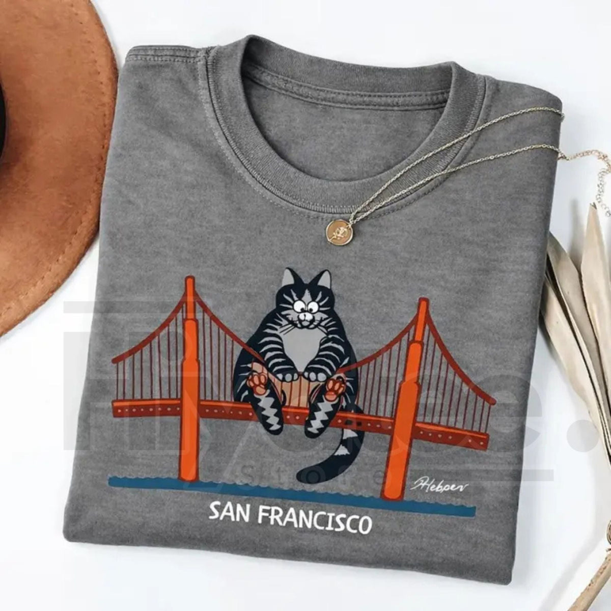 "Cat In San Francisco" – Golden Gate Bridge Popular Movie Parody Top