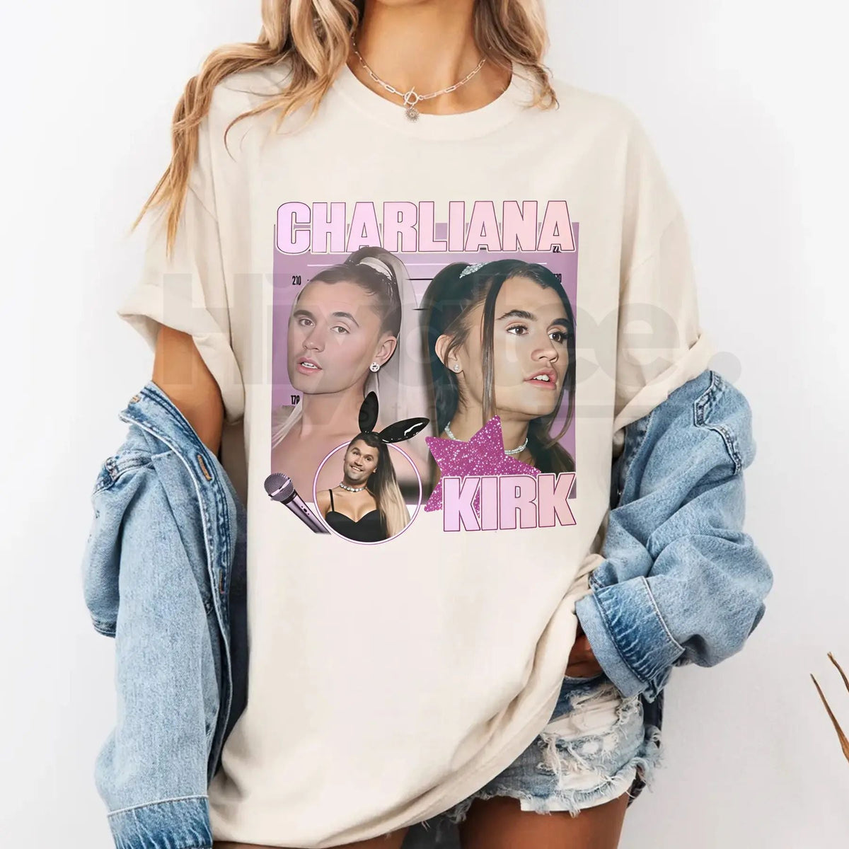 Charliana Kirk Meme T-Shirt – Funny "We're Charlie" Kirkify Krande Graphic Tee