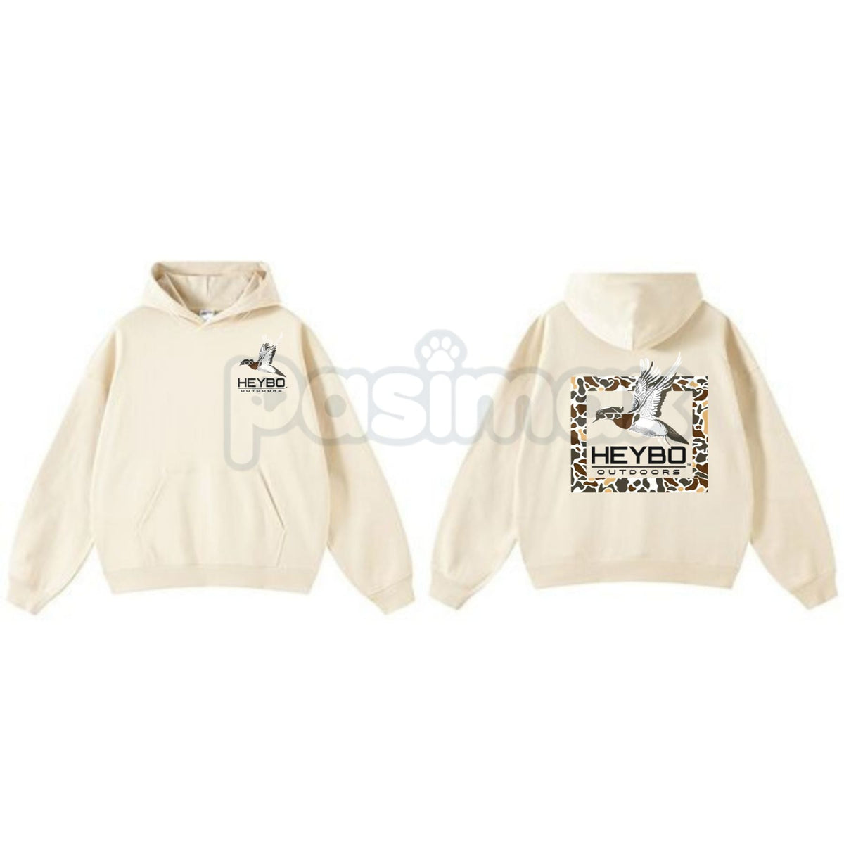 Heybo Outdoors Hoodie – Classic Hunting & Fishing Apparel Pullover, Essential Active Lifestyle Gear, Unisex