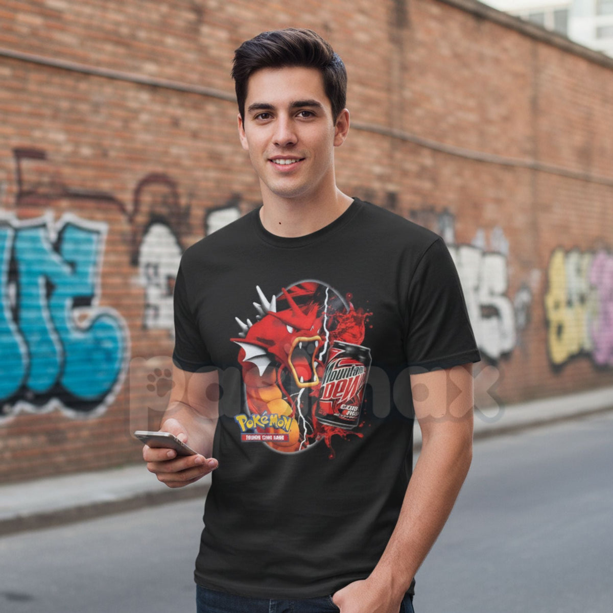 "Code Red" Legendary Gyarados T-Shirt - Retro Shiny Sea Serpent Graphic Tee, Premium 100% Cotton Lake of Rage Inspired Top, Aesthetic Japanese Streetwear Style Shirt, Classic 8-Bit Evolution Gamer Gift, Soft Lived-In Heavyweight Anime Apparel