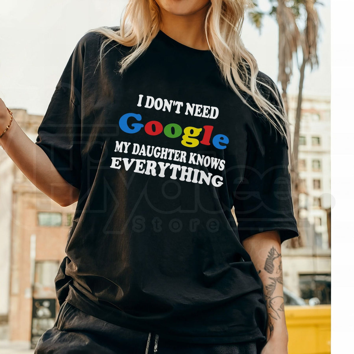 "I Don't Need Google" – Funny Sarcastic Daughter Knows Everything Top