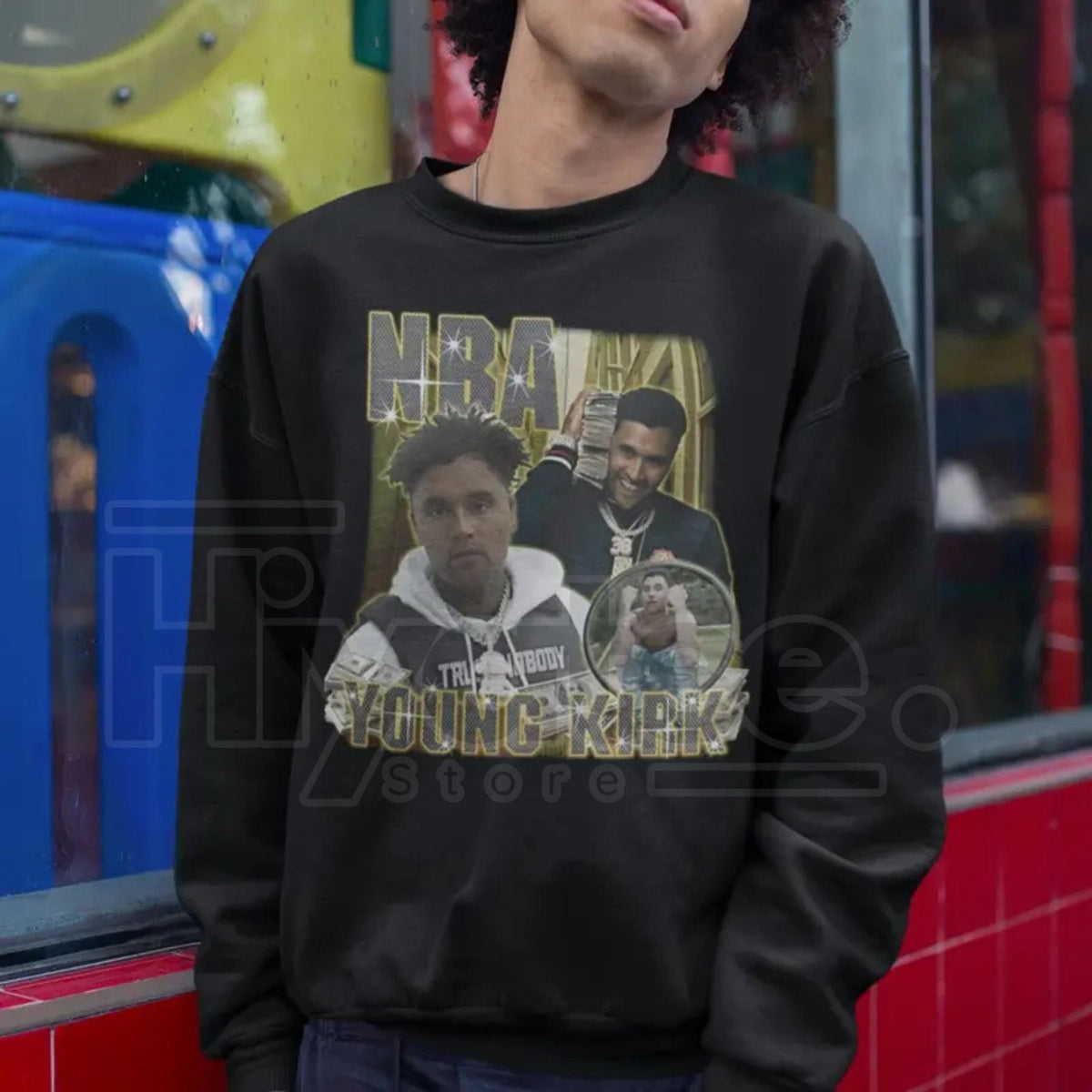NB Young Kirk Shirt: Charlie the Rapper, Young Boy Charlie Tee, Hip Hop Fan Apparel, Rap Music Gift