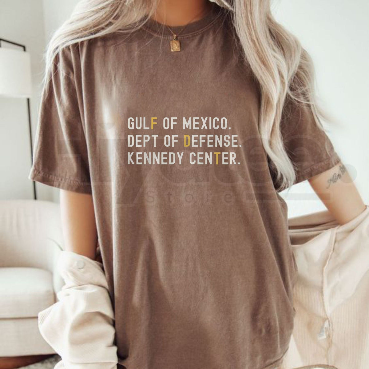Gulf of Mexico Dept of Defense Kennedy Center T-Shirt – Retro Graphic Tee