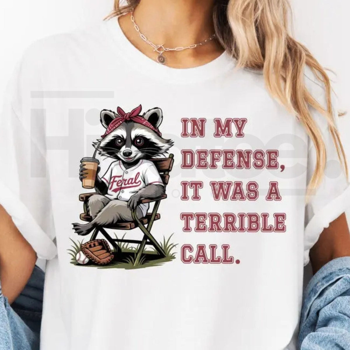 "Feral Baseball Mom" – Funny Raccoon Game Day Unisex Graphic Top