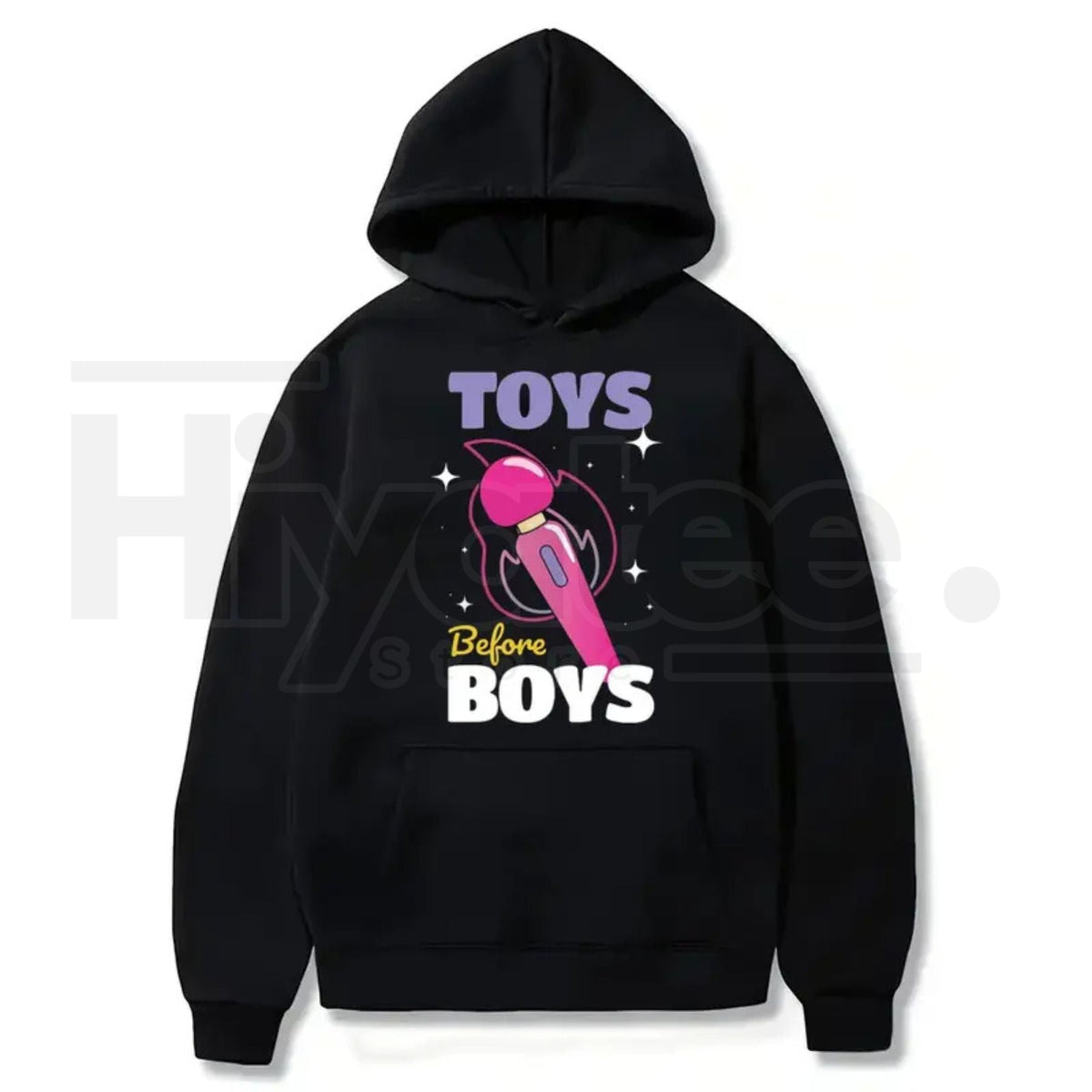 "Toys Before Boys" Funny Humor Saying – Hilarious Women’s Graphic Top