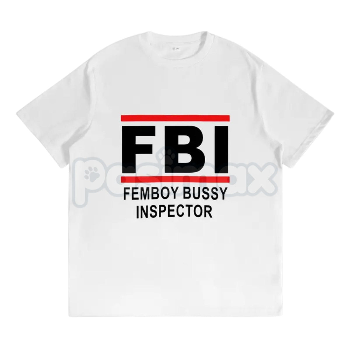 "FBI Femboy Bussy Inspector" Funny T-Shirt – Unhinged Meme Culture Graphic Tee, Premium 100% Cotton Sarcastic Parody Top, Soft Lived-In Heavyweight Unisex Humor Shirt, Made in USA