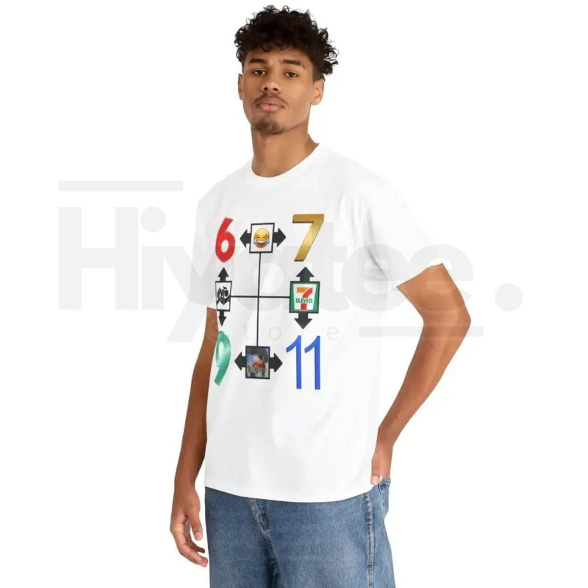 "67911" – Trending Unisex Heavy Cotton Graphic Top