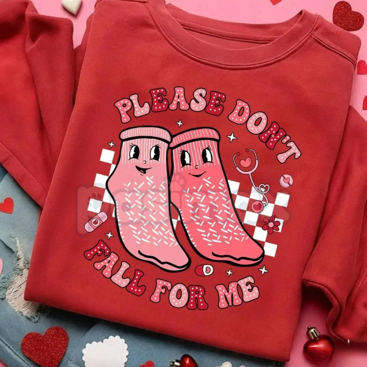 Nurse Valentine Sweatshirt | Valentine’s Day Nursing Sweater | Stethoscope Heart Crewneck | RN LPN Nursing Student Jumper | Aesthetic Medical Valentine Gift | Cute Nurse Practitioner Pullover