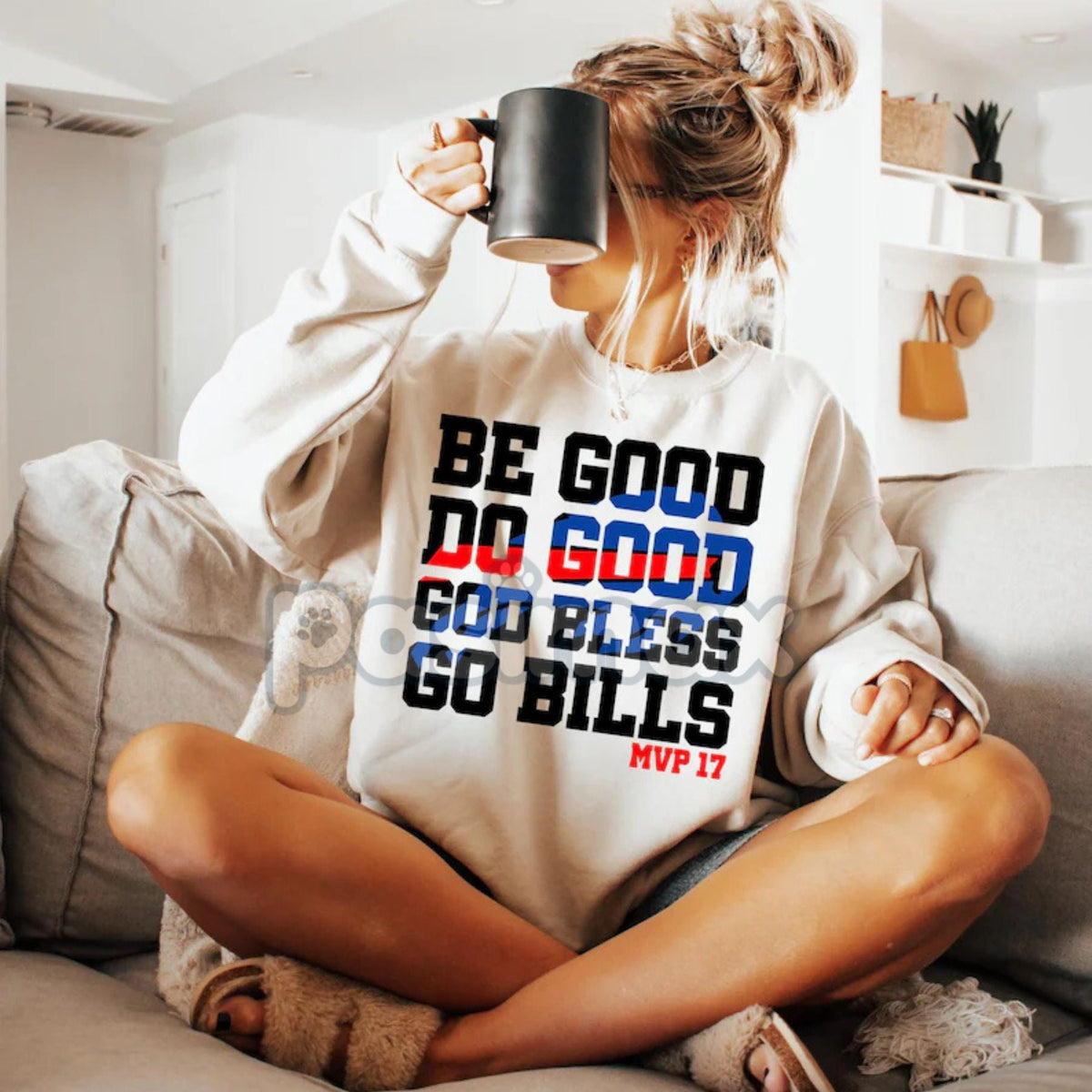 Josh Allen MVP 17 Sweatshirt – Buffalo Bills Fan Apparel
