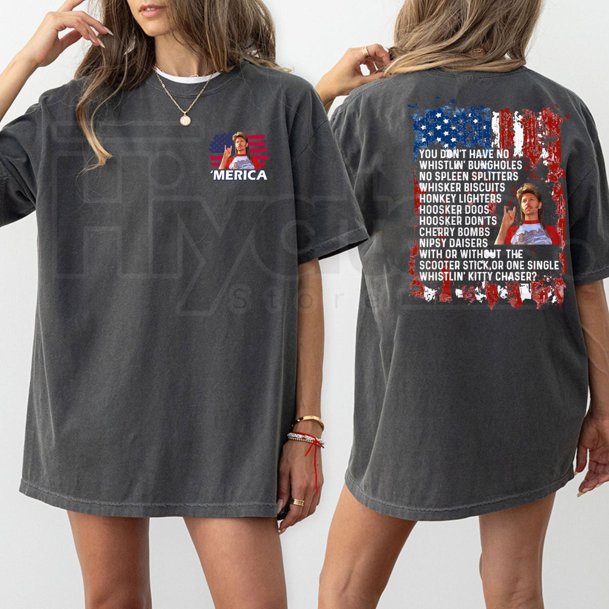 Joe Dirt 4th of July Shirt – Funny USA Retro Patriotic Graphic Tee
