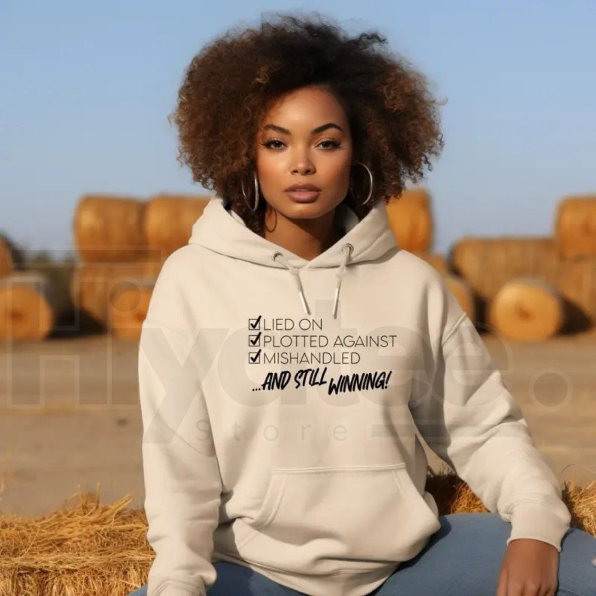 "Still Winning" Motivational Hoodie – Resilience Streetwear, Lied On Plotted Against Pullover for Men & Women