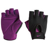 Nike Womens Fundamental Training Gloves (Black/Bold Berry Large)