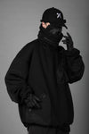 HiH33 Black Utility Hoodie