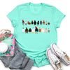 Chicken Lovers Premium Soft Cotton Farm Animal Illustration Breeds Showpiece Graphic Tee