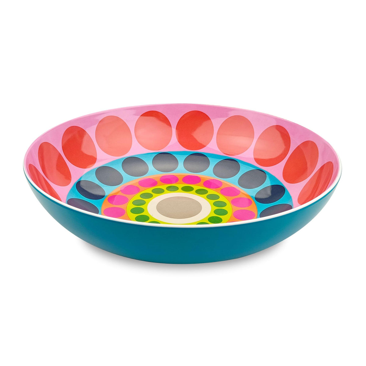 French Bull 11.75" Serving Bowl - Melamine Dinnerware - Salad Mixing Pasta (Dial)