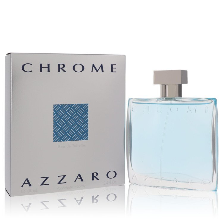 Azzaro Chrome Eau de Toilette Spray 3.4 oz for Men